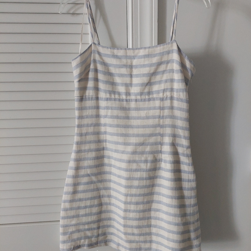 Cotton Candy stripes summer dress
